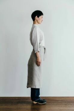 Fog Linen Work Linen Garcon Apron Natural 9 Fog Linen Work Linen Garcon Apron Natural -Fog Linen Work shop 000000000151 03 l