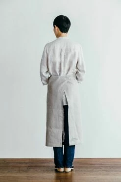 Fog Linen Work Linen Garcon Apron Natural 11 Fog Linen Work Linen Garcon Apron Natural -Fog Linen Work shop 000000000151 04 l