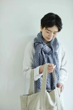 Fog Linen Work 【new】 Istada Tote Bag Natural -Fog Linen Work shop 000000000186 03 l