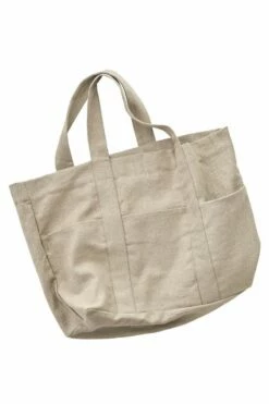 Fog Linen Work 【new】 Istada Tote Bag Natural -Fog Linen Work shop 000000000186 07 l