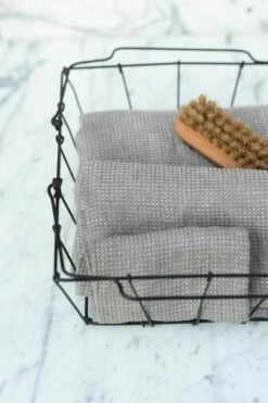 Fog Linen Work Grocery Basket (Medium) -Fog Linen Work shop 000000000349 05 l