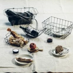 Fog Linen Work Grocery Basket (Large) -Fog Linen Work shop 000000000351 05 l 899d067b 7b63 415a aca7 1b39cb1ee83a