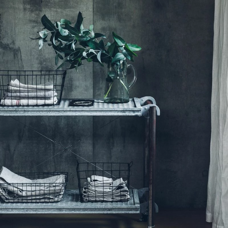 Fog Linen Work Market Basket (Large) 8 Fog Linen Work Market Basket (Large) - Image 6