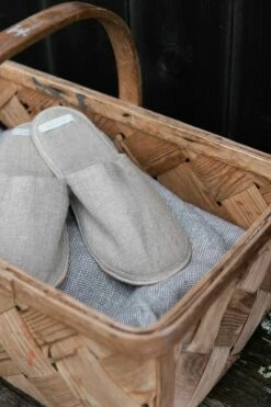 Fog Linen Work 【new】 Linen Slippers Natural 13 Fog Linen Work 【new】 Linen Slippers Natural -Fog Linen Work shop 000000000505 04 l