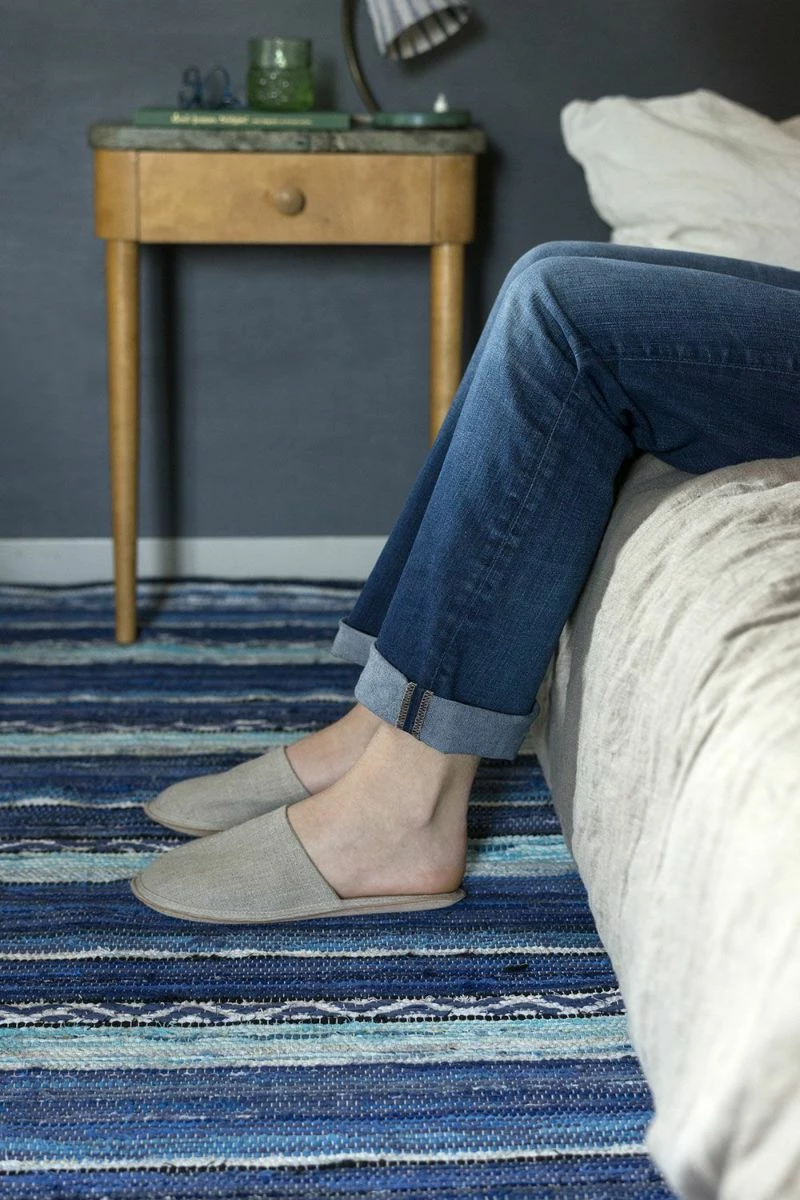Fog Linen Work 【new】 Linen Slippers Natural 8 Fog Linen Work 【new】 Linen Slippers Natural - Image 6