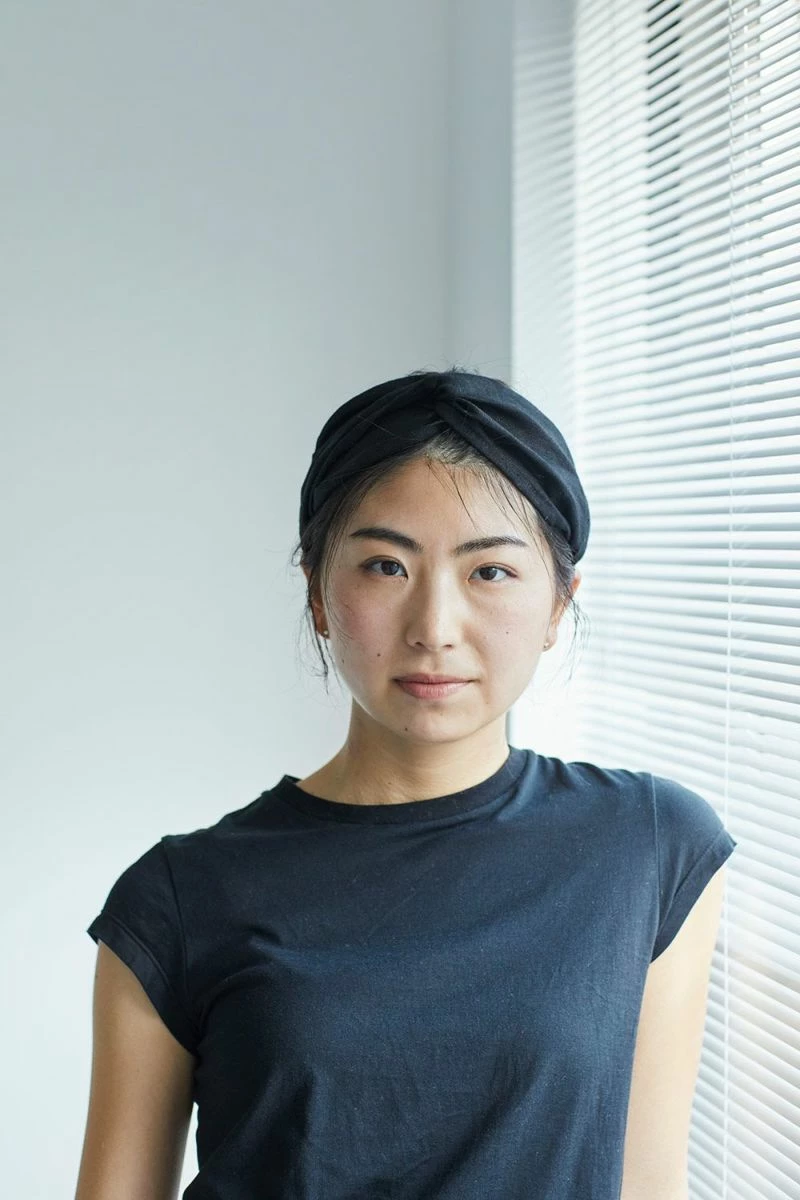 【new】Linen Twised Hair Band Black 3 【new】Linen Twised Hair Band Black