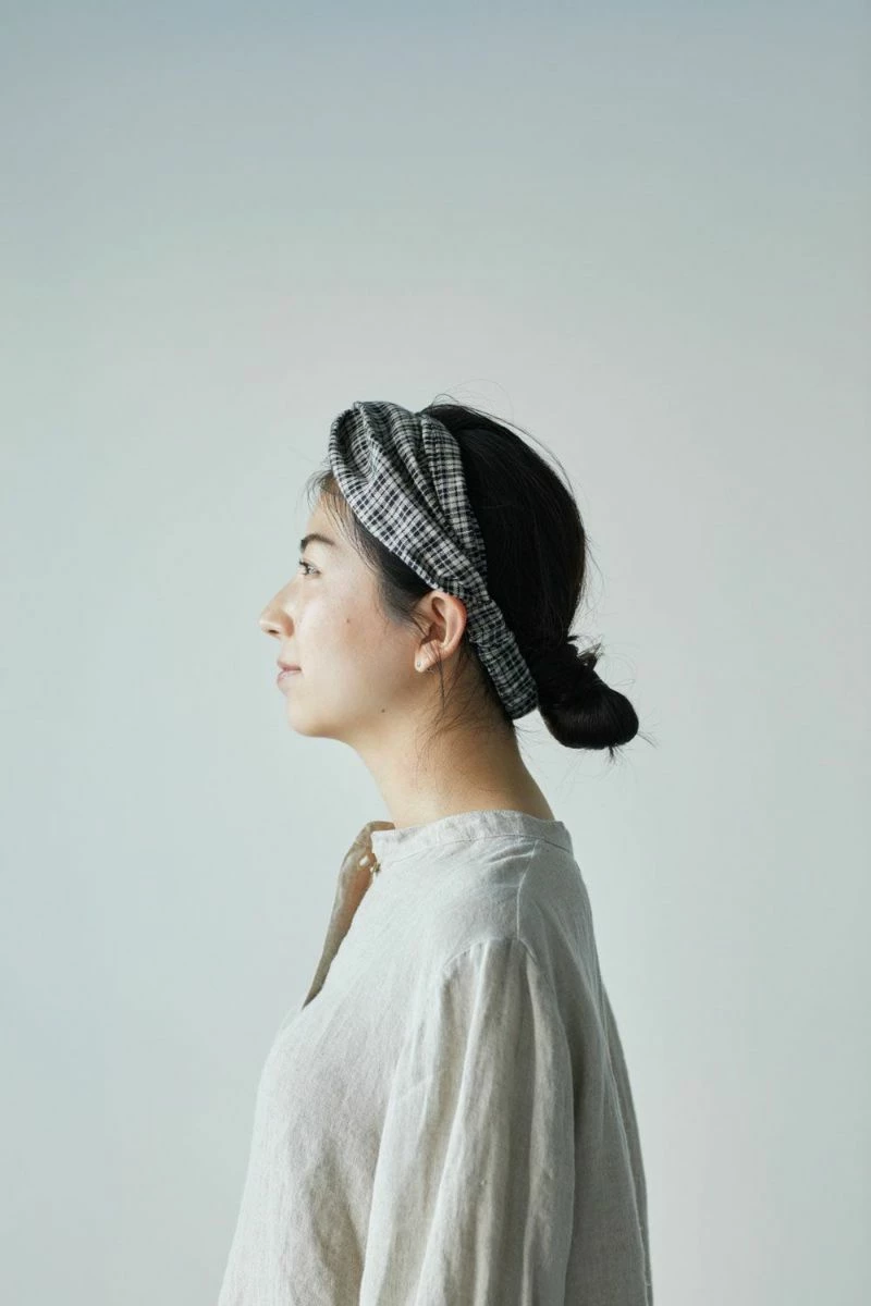 【new】Linen Twised Hair Band Carole 4 【new】Linen Twised Hair Band Carole - Image 2