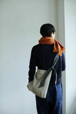 Fog Linen Work 【new】 Tahoe Shoulder Bag Natural -Fog Linen Work shop 000000006367 05 l