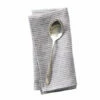 Fog Linen Work Linen Napkin Grey White Stripes 1 Fog Linen Work Linen Napkin Grey White Stripes -Fog Linen Work shop 126 1