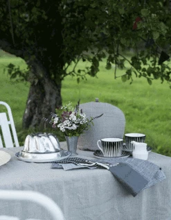Fog Linen Work Linen Tablecloth Natural