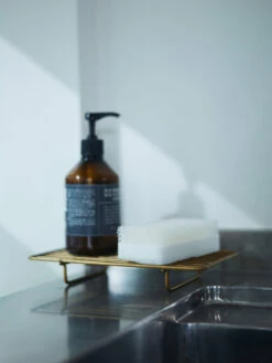 Fog Linen Work Brass Rectangle Wire Rack -Fog Linen Work shop 158521