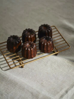 Fog Linen Work Brass Rectangle Wire Rack