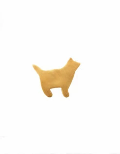 Fog Linen Work Brass Brooch "Cat Oscar"