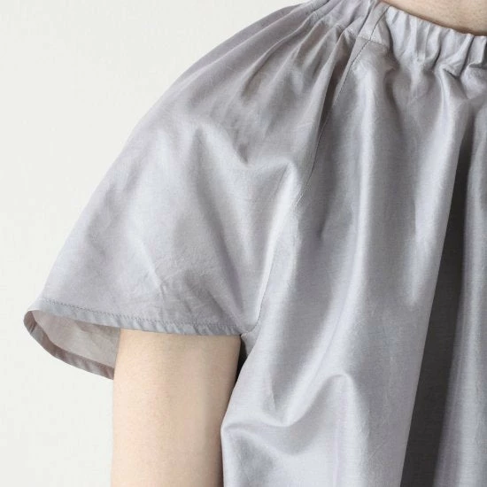 SilkCotton DATTA Dress SILVER 7 SilkCotton DATTA Dress SILVER - Image 5