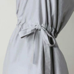 SilkCotton DATTA Dress SILVER 10 SilkCotton DATTA Dress SILVER -Fog Linen Work shop 172933558 o5