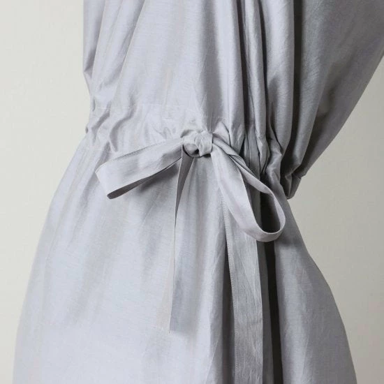SilkCotton DATTA Dress SILVER 6 SilkCotton DATTA Dress SILVER - Image 4