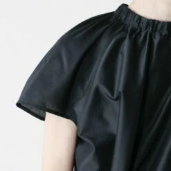 SilkCotton DATTA Dress NOIR -Fog Linen Work shop 172933672 o4