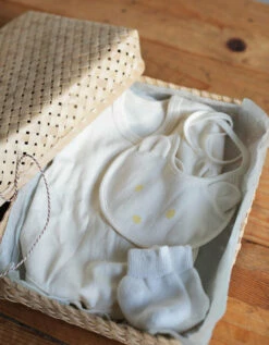Fog Linen Work Organic Cotton Baby Bib -Fog Linen Work shop 25 2