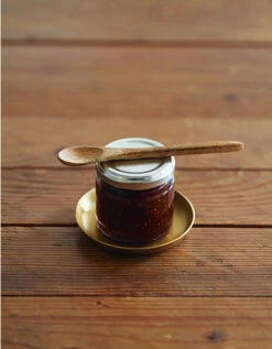 Fog Linen Work Brass Plate Round SS