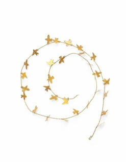 Fog Linen Work Brass Bird Garland -Fog Linen Work shop 3494 1