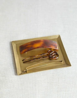 Fog Linen Work Brass Plate Rectangle