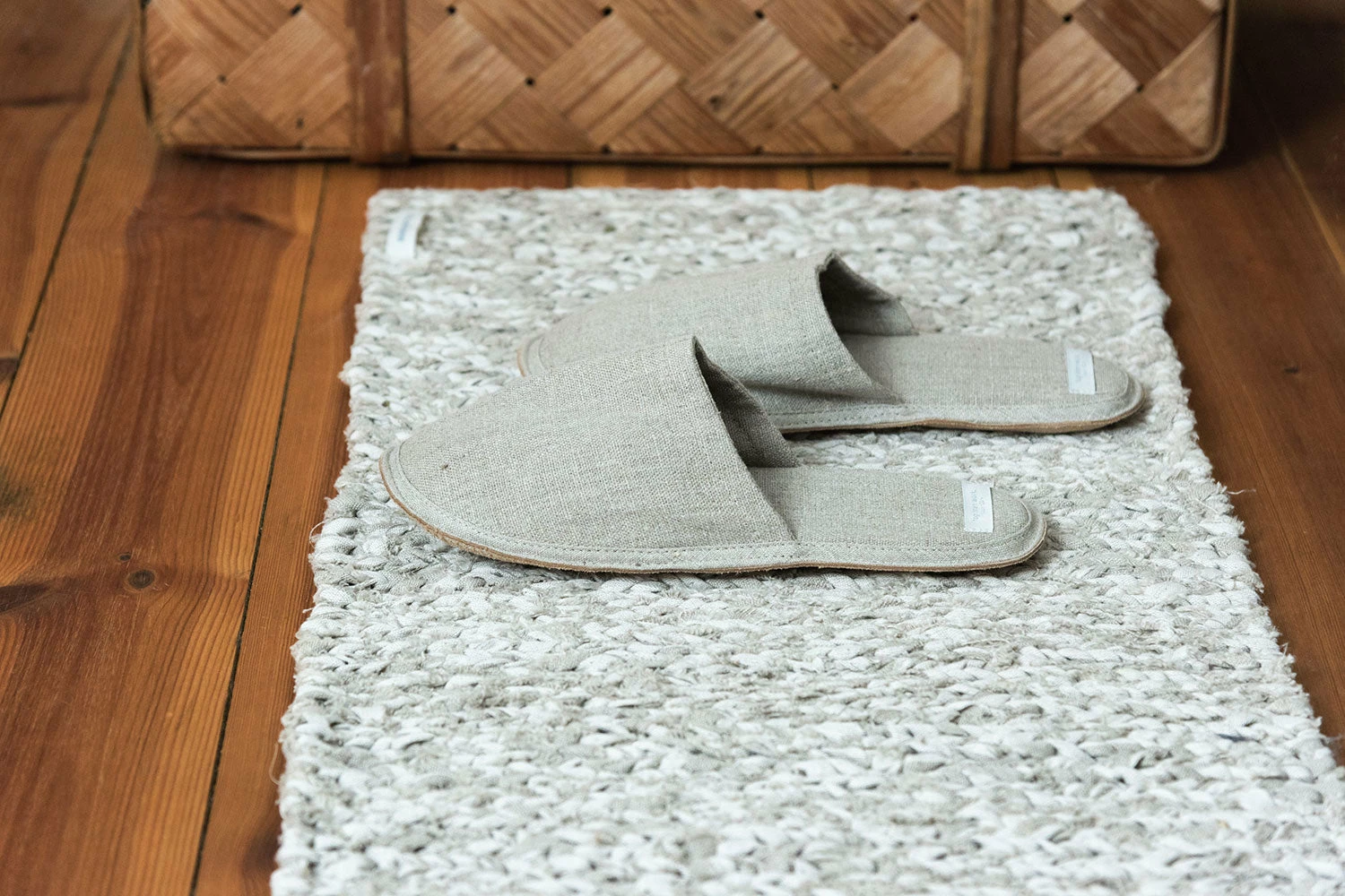 Fog Linen Work 【new】 Linen Slippers Natural 3 Fog Linen Work 【new】 Linen Slippers Natural