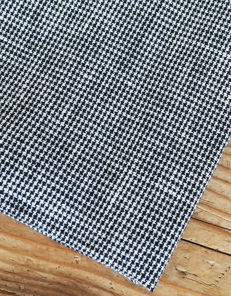 Fog Linen Work Linen Kitchen Cloth Toothhound Checks 4 Fog Linen Work Linen Kitchen Cloth Toothhound Checks - Image 2