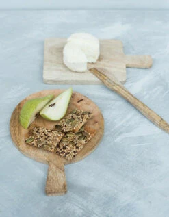 Fog Linen Work Mango Wood Board Round