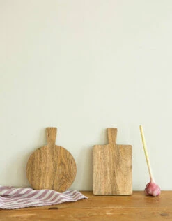 Fog Linen Work Mango Wood Board Round -Fog Linen Work shop 438 2