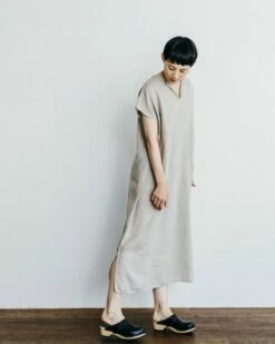 Fog Linen Work Lily French Sleeve Night Shirt -Fog Linen Work shop 56A5239 1024x b6baf1ee f738 4ba2 8b25 d3468a283156