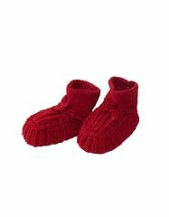 Fog Linen Work Knitted Baby Shoes