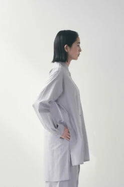 SilkCotton ILA Shirt SILVER