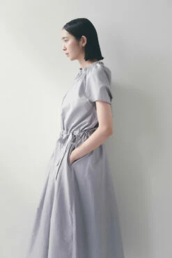 SilkCotton DATTA Dress SILVER