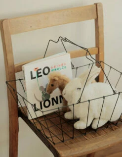 Fog Linen Work Grocery Basket (Large) -Fog Linen Work shop IHA008L m 01 dl