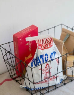 Fog Linen Work Market Basket (Large)