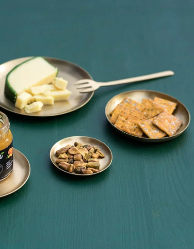 Fog Linen Work Brass Plate Round SSS 8 Fog Linen Work Brass Plate Round SSS - Image 6