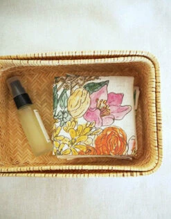 Fog Linen Work Linen Handkerchief Bouquet