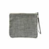 Fog Linen Work Canna Pouch Herringbone Large -Fog Linen Work shop LWP467L HE2