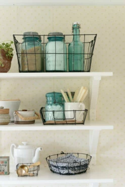 Fog Linen Work Market Basket (Large) 13 Fog Linen Work Market Basket (Large) -Fog Linen Work shop basket 6879